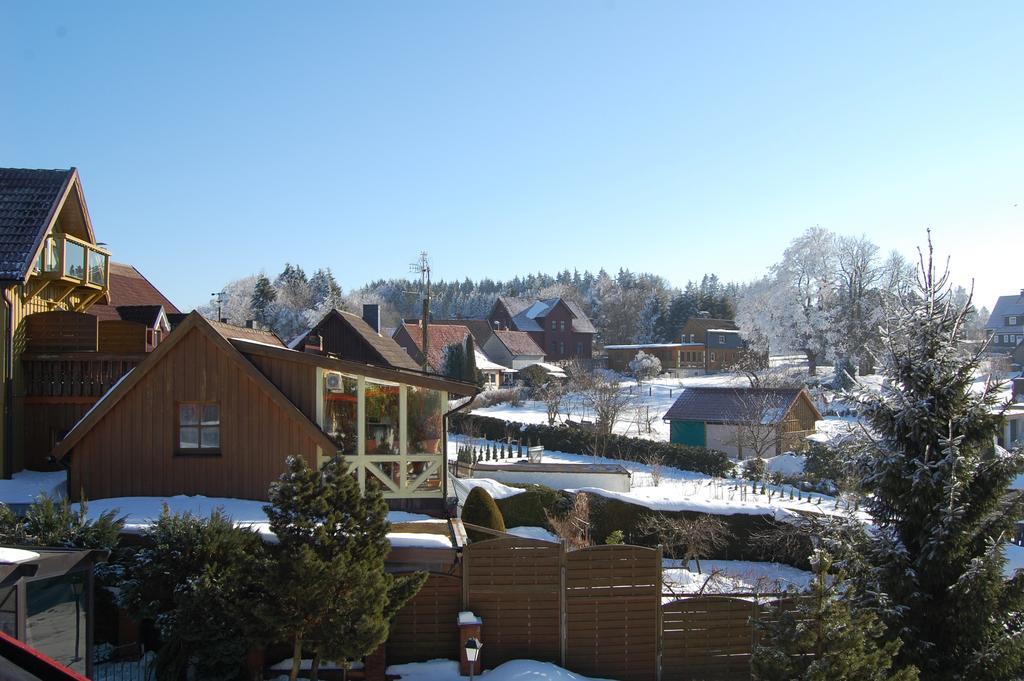 Отель Landhaus Brockenblick Хоегайс Экстерьер фото